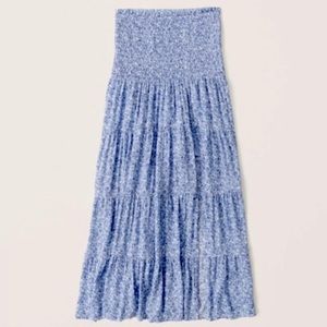 NWT Abercrombie & Fitch Tiered Midaxi Skirt